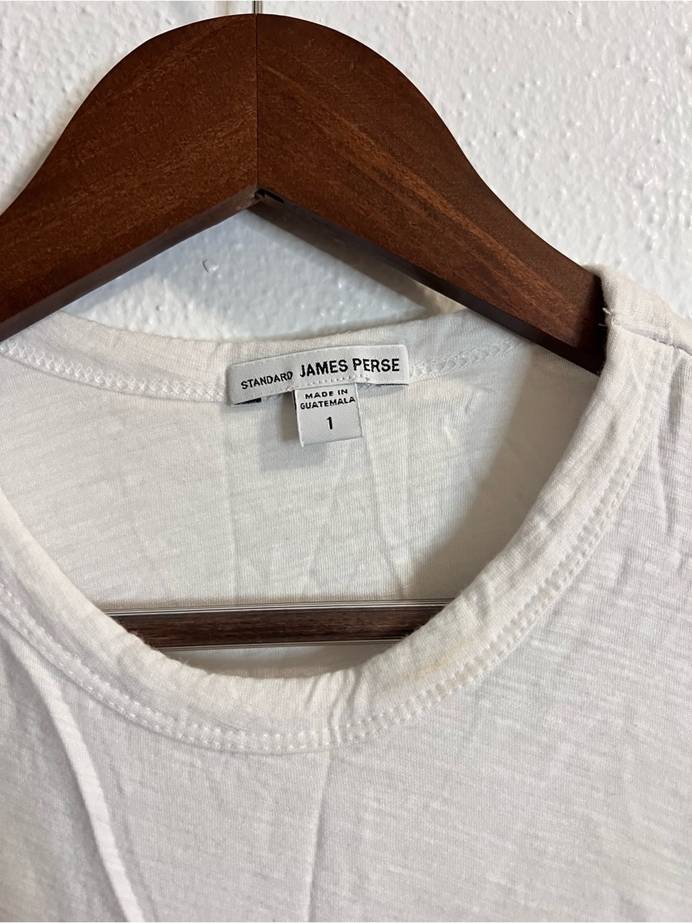 White crew neck T-shirt - Picture 10 of 12